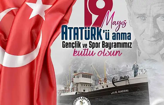 19 Mayıs Atatürk'ü Anma Gençlik ve Spor Bayramı kutlu olsun
