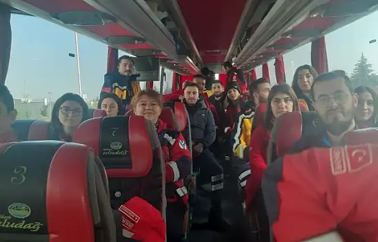 24 Kişilik UMKE Ekibi Yola Çıktı