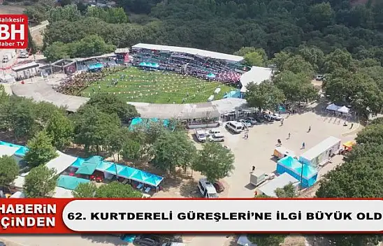 62. Kurtdereli Güreşleri'ne İlgi Büyük Oldu