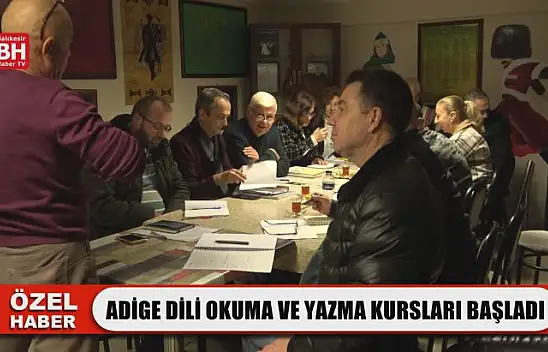 Adige Dili Okuma ve Yazma Kursları Başladı
