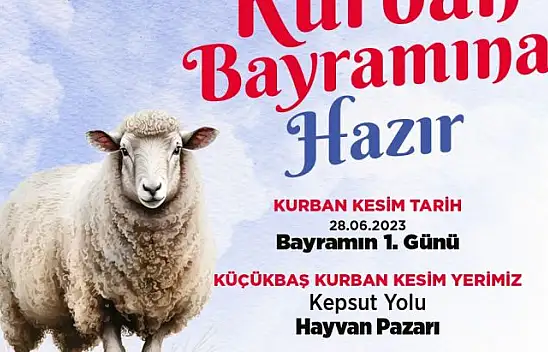 Altıeylül Belediyesi Kurban Bayramına Hazır