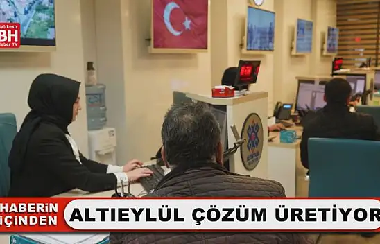 Altıeylül Çözüm Üretiyor