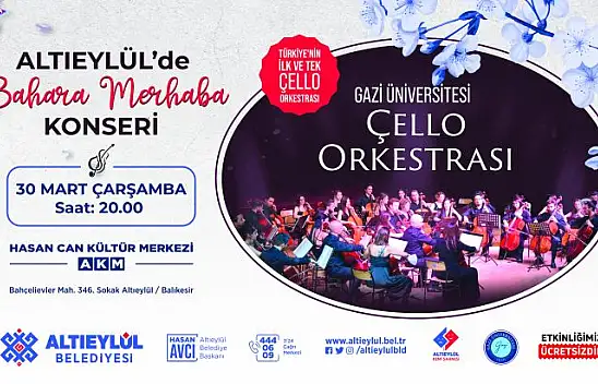 Altıeylül'de Bahara Merhaba Konseri
