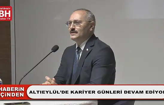 Altıeylül'de Kariyer Günleri Devam Ediyor