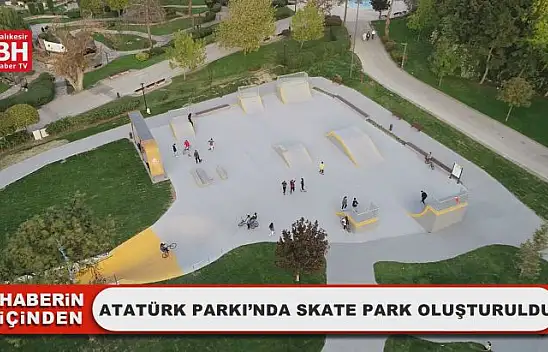 Atatürk Parkı'nda Skate Park Oluşturuldu