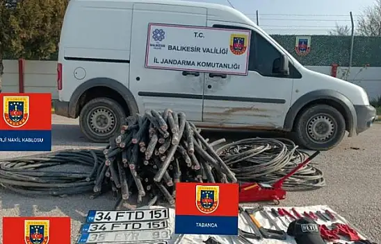 Balıkesir'de Hırsızlık Çetesine Operasyon