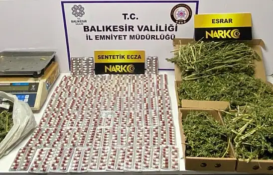 Balıkesir'de Kapsamlı Uyuşturucu Operasyonu