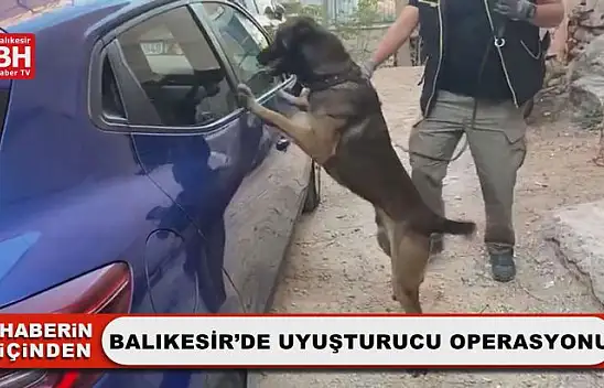 Balıkesir'de Uyuşturucu Operasyonu