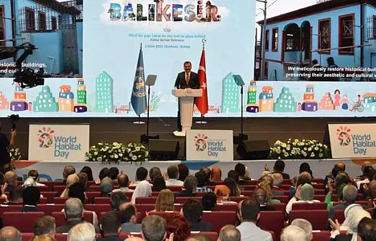 Balıkesir, Dünya Habitat Günü'ne ev sahipliği yaptı