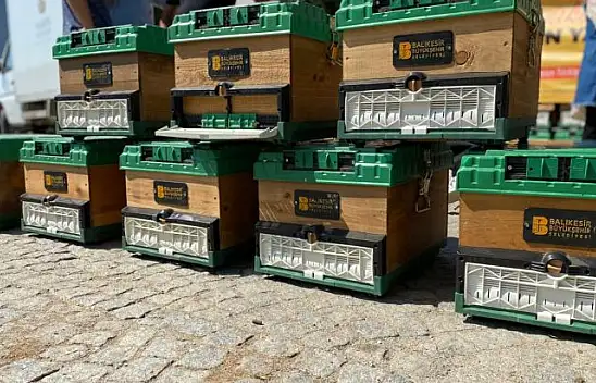 Balıkesir'in kadınları arı gibi