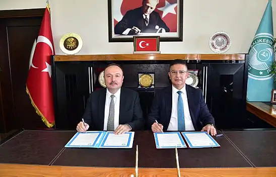 Balıkesir Üniversitesi ve Bandırma Onyedi Eylül Üniversitesinden İş Birliği Protokolü