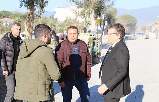 Başkan Arslan, Çalışmaları Yerinde Denetliyor