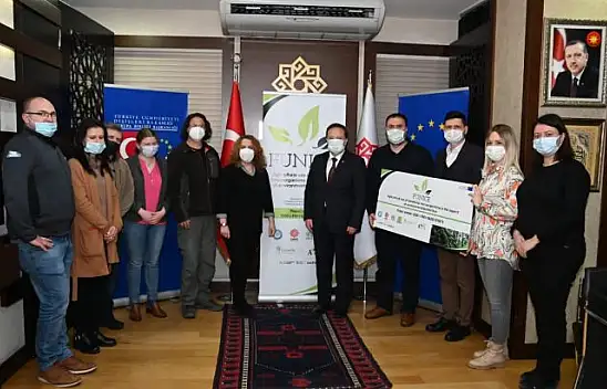 Başkan Orkan AB'li Misafirlerini Ağırladı