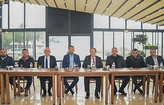 Başkan Orkan MHP Karesi'yi Misafir Etti