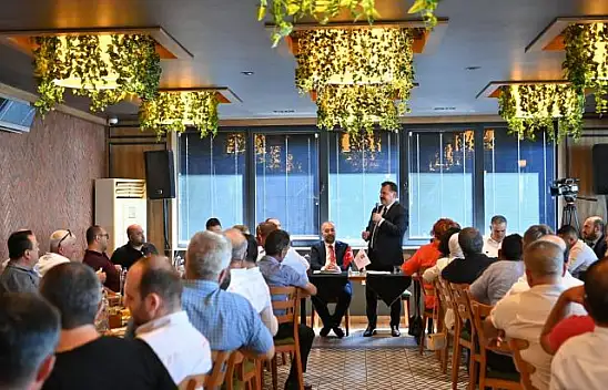 Başkan Yılmaz, Bandırmalı Muhtarlarla Buluştu