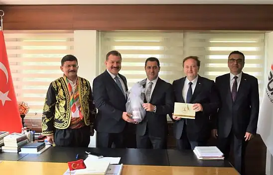 Başkan Yılmaz ve Başkan Orkan'dan Ankara'da Kurtdere Daveti