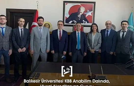BAÜN Tıp Fakültesi KBB Ana Bilim Dalı Ulusal Akreditasyon Belgesi Aldı