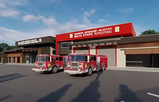 BBB'den Balya'ya Terminal ve İtfaiye İstasyonu