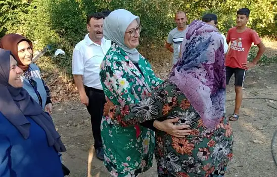 Belgin Uygur İlçe Ziyaretlerine Devam Ediyor