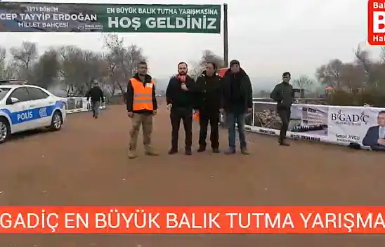 Bigadiç'te En Büyük Balık Tutma Yarışması Heyecanı