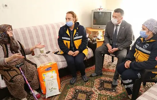 Burhaniye Belediyesi 'Evde Sağlık Hizmeti' Projesi