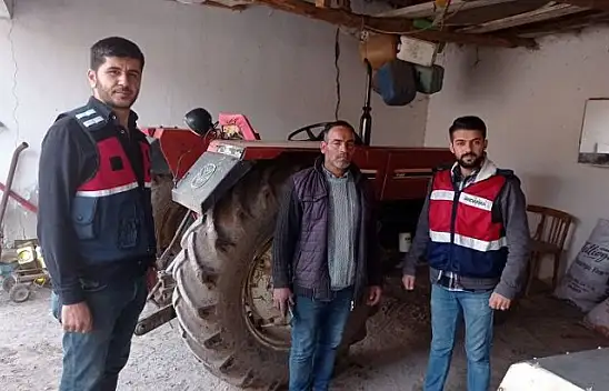 Çalınan Traktör JASAT Tarafından Bulundu