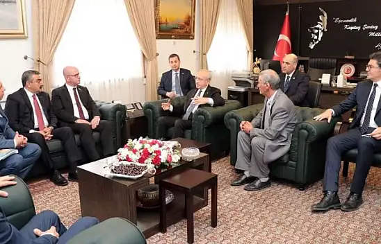 CHP'li Sarı'dan Kılıçdaroğlu'na Ziyaret