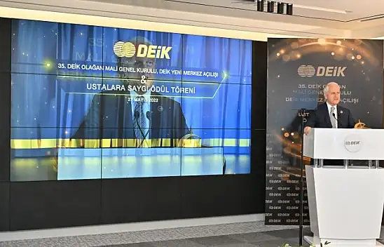 DEİK'den Yırcalı'ya 'Usta' Ödülü