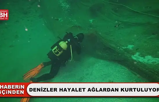 Denizler Hayalet Ağlardan Kurtuluyor