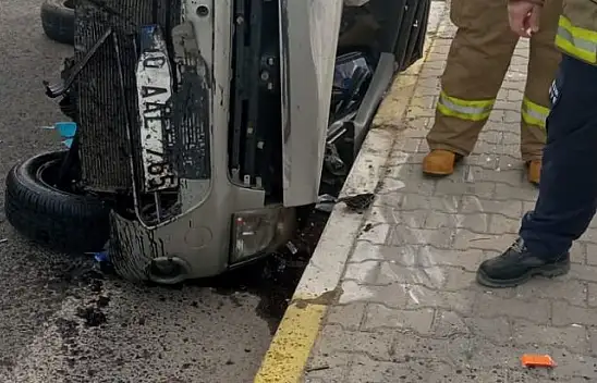 Edremit'te Kaza: 1 Yaralı