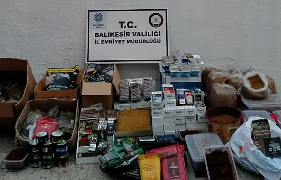 Edremit'te Tütün Kaçakçılığına Yönelik Operasyon