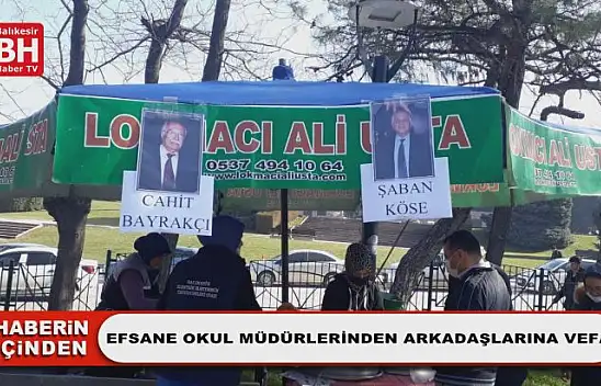 Efsane Okul Müdürlerinden Arkadaşlarına Vefa