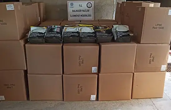 Emniyetten Tütün Kaçakçılarına Baskın