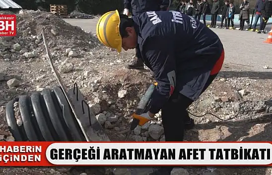 Gerçeği Aratmayan Tatbikat