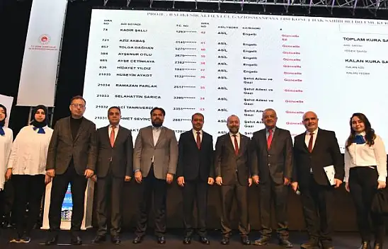 'İlk Evim İlk İş Yerim' Projesinin Kuraları Çekildi