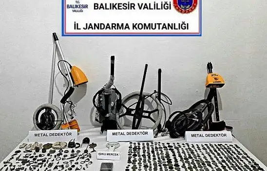 İvrindi'de Tarihi Eser Kaçakçılığı Operasyonu
