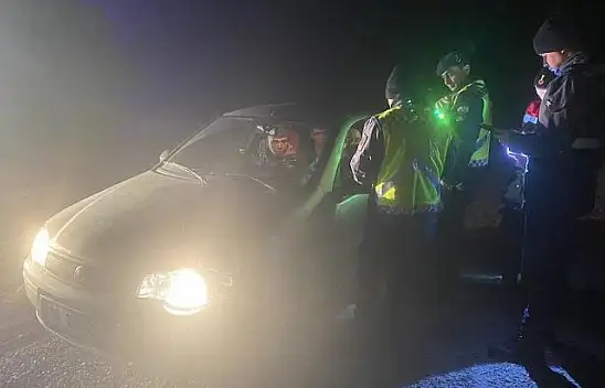Jandarma'dan Kırsal Mahalle Yollarında Denetim