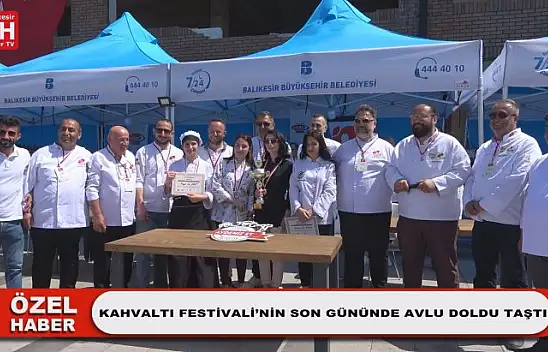 Kahvaltı Festivali'nin Son Gününde Avlu Doldu Taştı