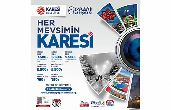 Karesi Belediyesi 6. Ulusal Fotoğraf Yarışması Başladı