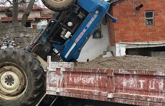 Kepsut'ta Traktör Kazası: 1 Ölü