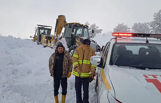 Mahsur Kalan Ekipler Kurtarıldı