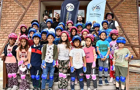 Minikler İda Madra Jeoparkı'nı Öğreniyor