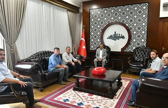 Muhtarlardan Vali Şıldak'a Ziyaret