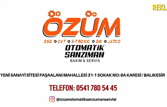 Özüm Otomatik Şanzıman Servisi - Reklam