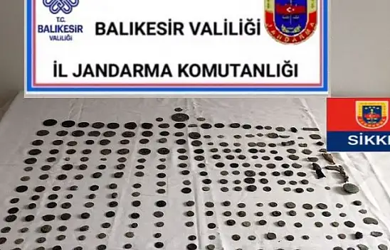 Roma ve Bizans Dönemine Ait 305 Sikke Ele Geçirildi