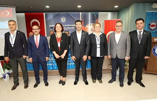 Sağlık-Sen Balıkesir'de Başkan Nihat Erzi güven tazeledi.