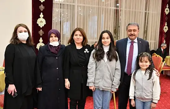 Şehit Aileleri Vali Şıldak'ın Onur Konuğu Oldu