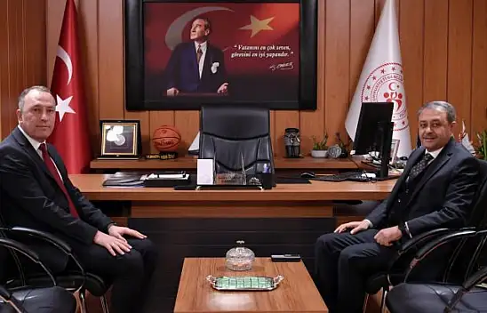 Şıldak'tan Müdür Özalp'e Ziyaret