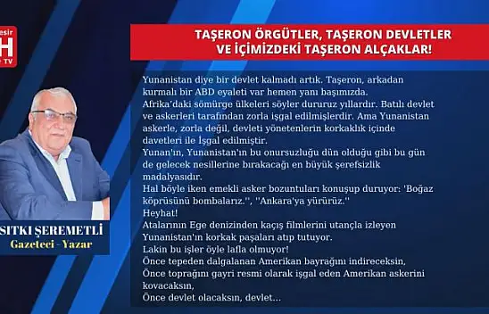 Sıtkı Şeremetli – Köşe Yazısı
