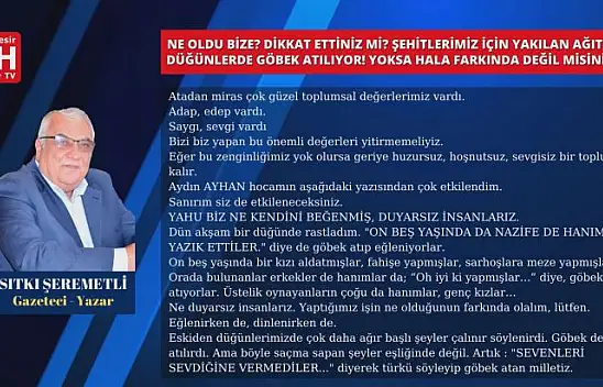 Sıtkı Şeremetli – Köşe Yazısı